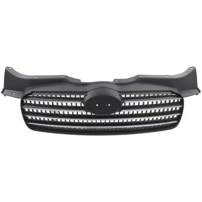 Rareelectrical - New Chrome/Painted Black Grille Assembly Compatible With Hyundai Accent Gls 4 Cyl 1.6L 2006-2011 - Image 5