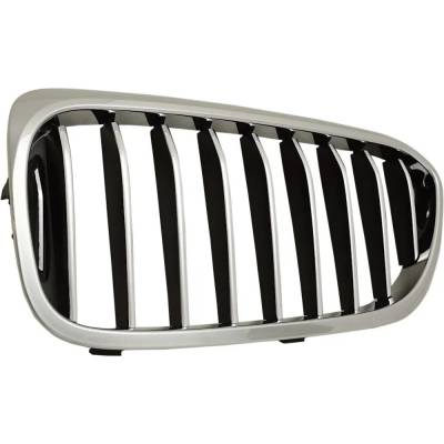 Rareelectrical - New Driver Side Grille Assembly Compatible With Bmw 540I Base 6 Cyl 3.0L 530I Xdrive Base 4 Cyl 2.0L - Image 2