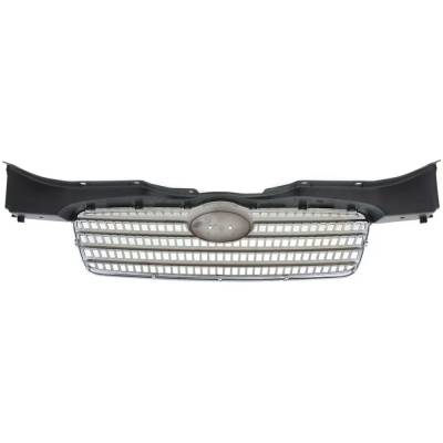Rareelectrical - Chrome/Painted Black Grille Assembly Compatible With Hyundai Accent Gls 4 Cyl 1.6L 2006-2011 By - Image 4