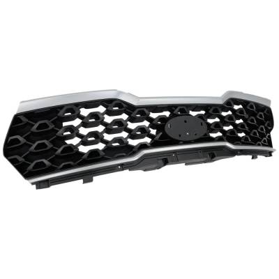 Rareelectrical - New Black Grille Assembly Compatible With Kia Sorento Ex 4 Cyl 2.5L Sorento Lx 4 Cyl 2.5L Sorento S - Image 3