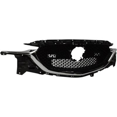 Rareelectrical - New Grille Assembly Compatible With Mazda Cx-5 Gx 4 Cyl 2.0L Cx-5 Gt 4 Cyl 2.5L Cx-5 100Th - Image 2