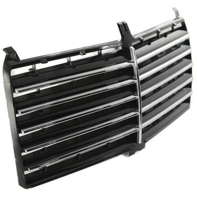 Rareelectrical - New Black Grille Assembly Compatible With Mercedes Benz 190D 2.2 4 Cyl 2.2L 190E 2.6 6 Cyl 2.6L 190D - Image 3