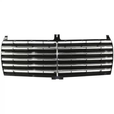 Rareelectrical - New Black Grille Assembly Compatible With Mercedes Benz 190D 2.2 4 Cyl 2.2L 190E 2.6 6 Cyl 2.6L 190D - Image 5