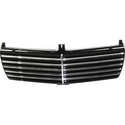 Rareelectrical - New Black Grille Assembly Compatible With Mercedes Benz 190D 2.2 4 Cyl 2.2L 190E 2.6 6 Cyl 2.6L 190D - Image 6
