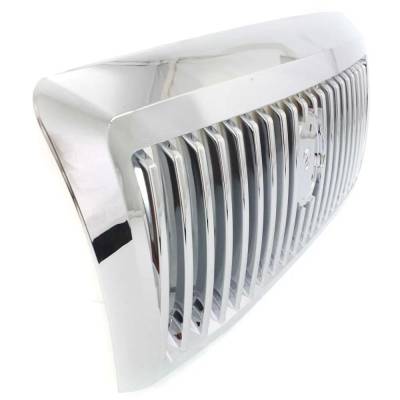 Rareelectrical - New Chrome Grille Assembly Compatible With Mercury Grand Marquis Gs 8 Cyl 4.6L Grand Marquis Ls 8 - Image 3