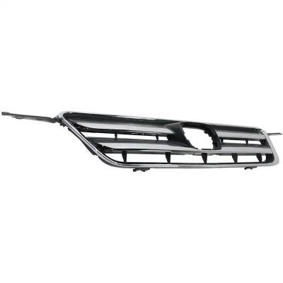 Rareelectrical - New Chrome/Painted Dark Gray Grille Assembly Compatible With Honda Cr-V Lx 4 Cyl 2.4L Cr-V Ex 4 Cyl - Image 2
