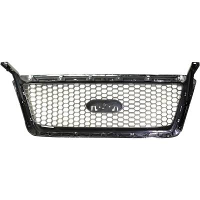 Rareelectrical - New Grille Assembly Compatible With Ford F-150 Lariat 8 Cyl 5.4L 2004-2008 By 7L3z8200ba Fo1200502 - Image 5