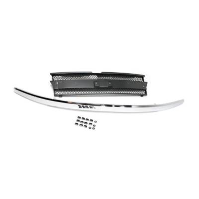 Rareelectrical - New Painted Black Grille Assembly Compatible With Chevrolet Trailblazer Lt 8 Cyl 5.3L Trailblazer Ls - Image 7