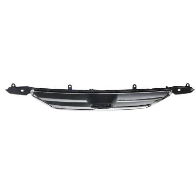 Rareelectrical - New Chrome/Painted Dark Gray Grille Assembly Compatible With Honda Cr-V Se 4 Cyl 2.4L Cr-V Ex 4 Cyl - Image 6