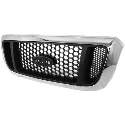 Rareelectrical - New Grille Assembly Compatible With Ford Ranger Stx 6 Cyl 3.0L Ranger Xlt 6 Cyl 4.0L Ranger Xl 4 Cyl - Image 2