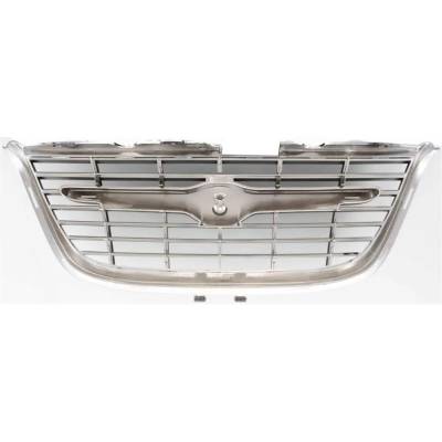 Rareelectrical - Primed Insert Grille Assembly Compatible With Chrysler 300M Base 6 Cyl 3.5L 1999-2001 By Ch1200249 - Image 4