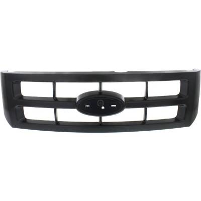 New Painted Black Grille Assembly Compatible With Ford Escape Limited Hybrid 4 Cyl 2.5L Escape