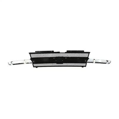 Rareelectrical - New Grille Assembly Compatible With Chevrolet Trailblazer Ext Lt 6 Cyl 4.2L Trailblazer Ext Ls 6 Cyl - Image 4