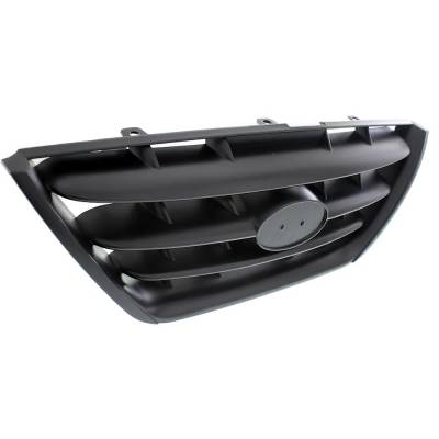 Rareelectrical - New Painted Black Grille Assembly Compatible With Hyundai Elantra Limited 4 Cyl 2.0L Elantra Gls 4 - Image 3