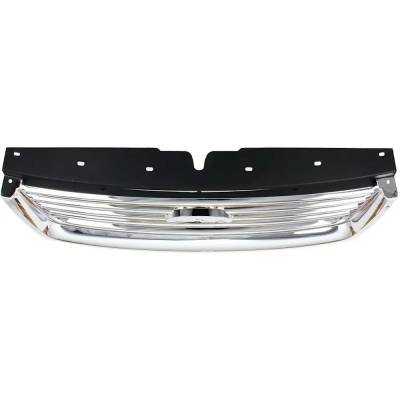 Rareelectrical - New Chrome/Painted Black Grille Assembly Compatible With Ford Explorer Xlt 8 Cyl 4.6L Explorer - Image 5
