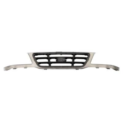 Rareelectrical - New Painted Black Grille Assembly Compatible With Ford Ranger Xl 6 Cyl 3.0L Ranger Xlt 4 Cyl 2.3L - Image 5