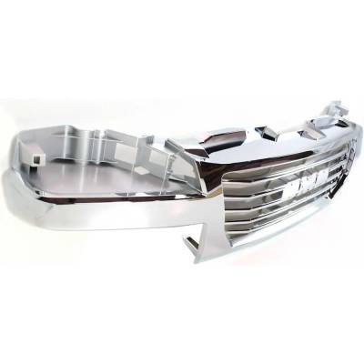 Rareelectrical - New Chrome/Horizontal Bar Grille Assembly Compatible With Gmc Canyon Wt 5 Cyl 3.5L Canyon Z85 Sl 4 - Image 3