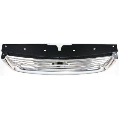 Rareelectrical - New Chrome Shell Grille Assembly Compatible With Ford Explorer Limited 8 Cyl 4.6L Explorer Xlt 6 Cyl - Image 6
