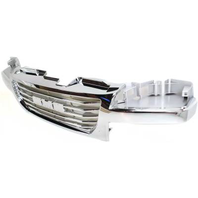 Rareelectrical - New Chrome/Horizontal Bar Grille Assembly Compatible With Gmc Canyon Z71 Sle 5 Cyl 3.5L Canyon Sl 5 - Image 2