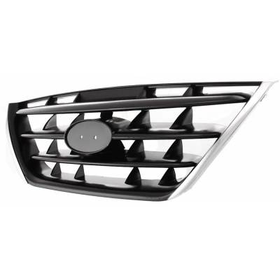 Rareelectrical - New Chrome/Painted Black Grille Assembly Compatible With Hyundai Elantra Limited 4 Cyl 2.0L Elantra - Image 2