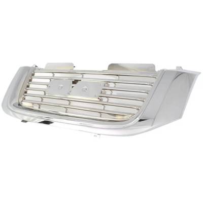 Rareelectrical - New Chrome/Horizontal Bar Grille Assembly Compatible With Gmc Envoy Xl Sle 6 Cyl 4.2L Envoy Xuv Sle - Image 2