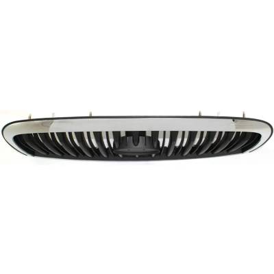 Rareelectrical - New Chrome/Painted Black Grille Assembly Compatible With Hyundai Sonata Base 4 Cyl 2.4L Sonata Gls 6 - Image 5