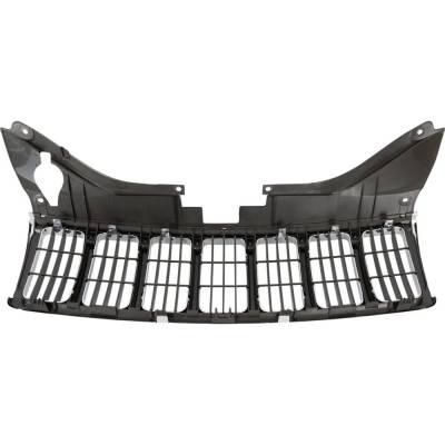 Rareelectrical - New Chrome Grille Assembly Compatible With Jeep Grand Cherokee Laredo 6 Cyl 3.7L Grand Cherokee - Image 4