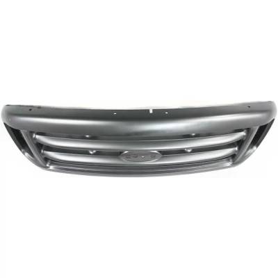 Rareelectrical - New Painted Silver Grille Assembly Compatible With Ford F-350 Super Duty Xl 8 Cyl 6.0L F-550 Super - Image 6