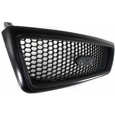 Rareelectrical - New Grille Assembly Compatible With Ford F-150 Xlt 8 Cyl 4.6L F-150 Xlt 8 Cyl 5.4L F-150 Xlt 6 Cyl - Image 3