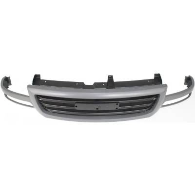 Rareelectrical - New Painted Gray Grille Assembly Compatible With Gmc Sierra 1500 Classic Sle 8 Cyl 4.8L Sierra 1500 - Image 7