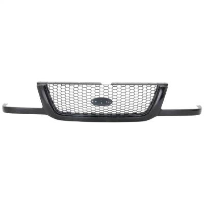 Rareelectrical - New Painted Black Grille Assembly Compatible With Ford Ranger Xl 6 Cyl 4.0L Ranger Xlt 6 Cyl 4.0L - Image 2