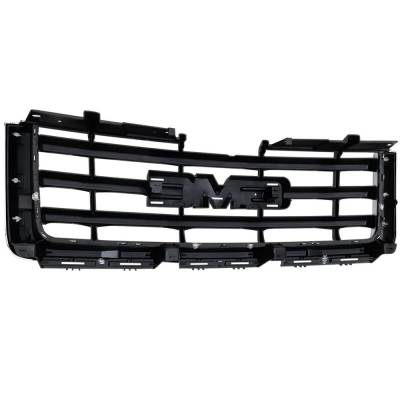 Rareelectrical - New Chrome/Painted Black Grille Assembly Compatible With Gmc Sierra 1500 Xfe 8 Cyl 5.3L Sierra 1500 - Image 4