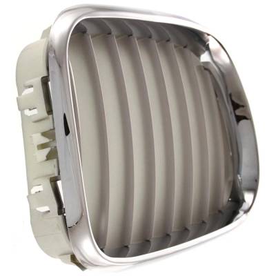 Rareelectrical - New Right Grille Assembly Compatible With Bmw X5 4.4I 8 Cyl 4.4L X5 4.6Is 8 Cyl 4.6L X5 3.0I 6 Cyl - Image 3