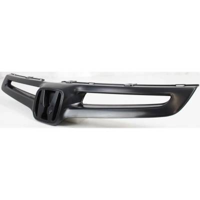 Rareelectrical - New Painted Black Grille Assembly Compatible With Honda Accord Ex 6 Cyl 3.0L Accord Ex 4 Cyl 2.4L - Image 2