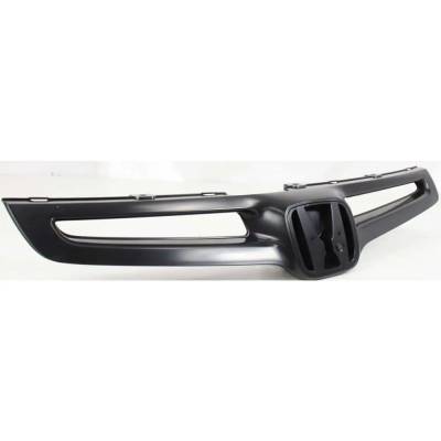 Rareelectrical - New Painted Black Grille Assembly Compatible With Honda Accord Ex 6 Cyl 3.0L Accord Ex 4 Cyl 2.4L - Image 3