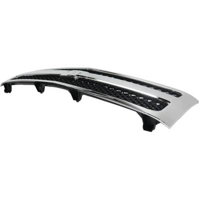 Rareelectrical - New Textured Black Grille Assembly Compatible With Chevrolet Silverado 1500 Ltz 8 Cyl 6.2L Silverado - Image 3