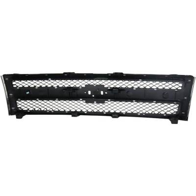 Rareelectrical - New Textured Black Grille Assembly Compatible With Chevrolet Silverado 1500 Ltz 8 Cyl 6.2L Silverado - Image 5
