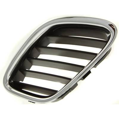 Rareelectrical - New Left Grille Assembly Compatible With Saab 9-3 2.0T 4 Cyl 2.0L 9-3 Aero 4 Cyl 2.0L 9-3 Se 4 Cyl - Image 2