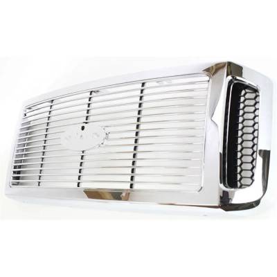 Rareelectrical - New Grille Assembly Compatible With Ford F-350 Super Duty Lariat 10 Cyl 6.8L F-250 Super Duty King - Image 2