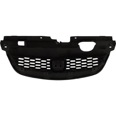 Rareelectrical - New Painted Black Grille Assembly Compatible With Honda Civic Value Package 4 Cyl 1.7L Civic Hx 4 - Image 2