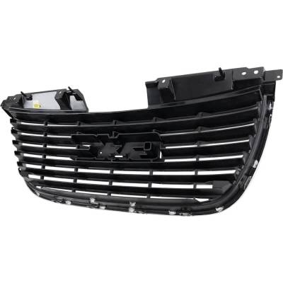 Rareelectrical - New Chrome Shell Grille Assembly Compatible With Gmc Yukon Sle 8 Cyl 5.3L Yukon Xl 1500 Slt 8 Cyl - Image 3