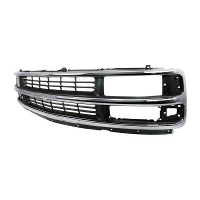 Rareelectrical - New Dual Headlight Grille Assembly Compatible With Chevrolet Express 3500 Base 8 Cyl 7.4L Express - Image 2