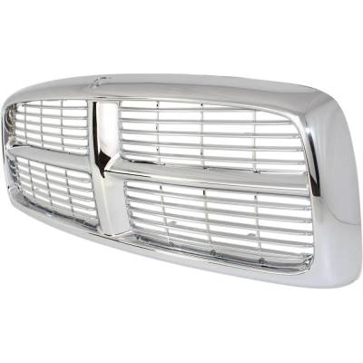 Rareelectrical - New Grille Assembly Compatible With Dodge Ram 2500 St 8 Cyl 5.7L Ram 1500 St 8 Cyl 4.7L Ram 1500 - Image 2