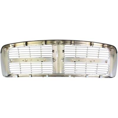 Rareelectrical - New Grille Assembly Compatible With Dodge Ram 2500 St 8 Cyl 5.7L Ram 1500 St 8 Cyl 4.7L Ram 1500 - Image 5