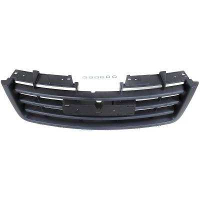 Rareelectrical - New Textured Black Grille Assembly Compatible With Gmc Sierra 1500 Sl 8 Cyl 4.8L Sierra 1500 Wt 8 - Image 4