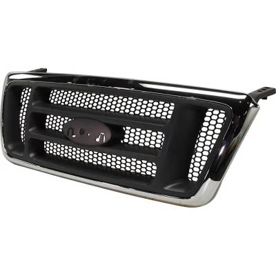 Rareelectrical - New Grille Assembly Compatible With Ford F-150 Xl 8 Cyl 5.4L F-150 Xl 8 Cyl 4.6L 2004 By Fo1200465 - Image 3