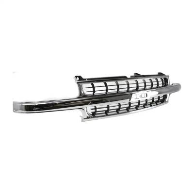Rareelectrical - New Cross Bar Grille Assembly Compatible With Chevrolet Tahoe Limited 8 Cyl 5.7L Suburban 1500 Lt 8 - Image 3