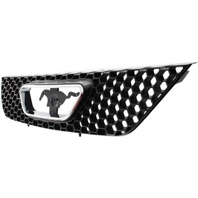 Rareelectrical - New Textured Black Grille Assembly Compatible With Ford Mustang Base 6 Cyl 3.8L Mustang Svt Cobra 8 - Image 2