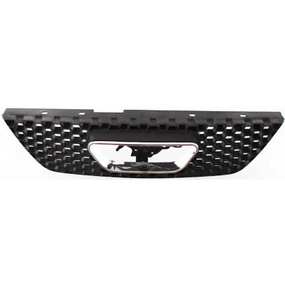 Rareelectrical - New Textured Black Grille Assembly Compatible With Ford Mustang Base 6 Cyl 3.8L Mustang Svt Cobra 8 - Image 6