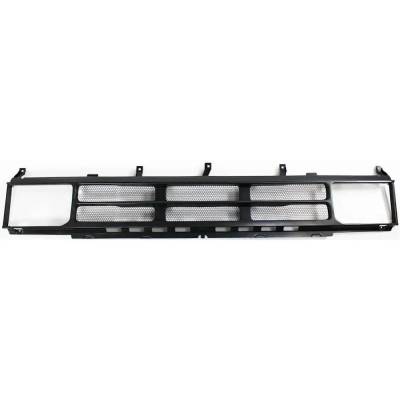 New Painted Black Grille Assembly Compatible With Nissan Pathfinder E 4 Cyl 2.4L D21 Se 6 Cyl 3.0L